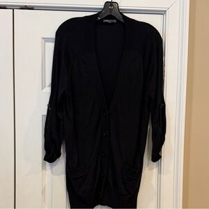 Vince Black Cardigan Sweater